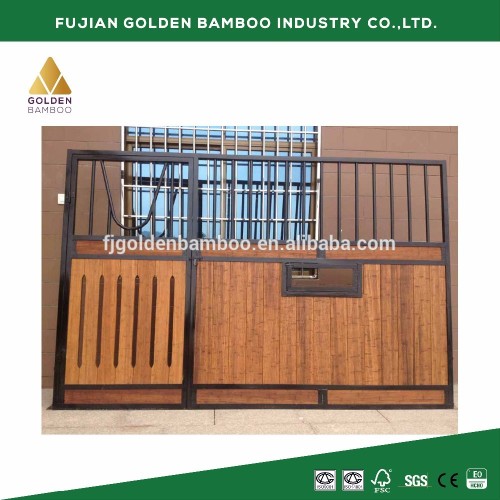 strand woven bamboo horse stable panels