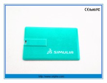 custmize your logo business card 64mb usb flash memory