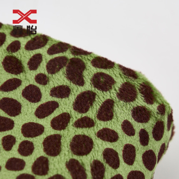 1.5mm Soft Velboa Printed Fabric for Toy