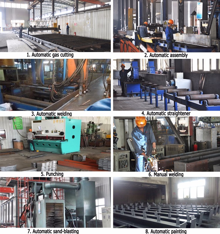 Prefab Engineering Low Cost Corrugated Sheet Steel Structure Warehouse