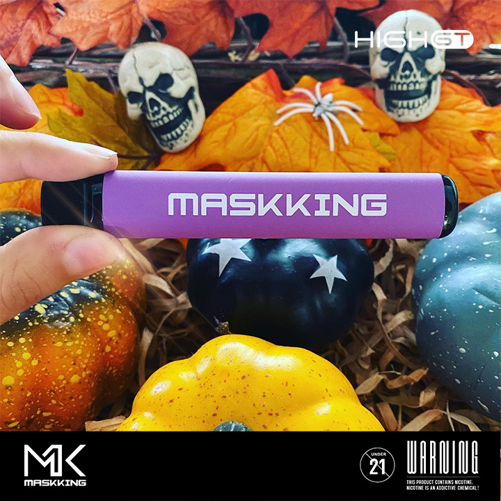 Maskking High2.0 450 + bocanadas ecigarette caliente