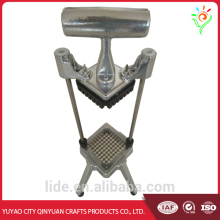 China wholesale commercial onion slicer cutter, handy metal onion slicer