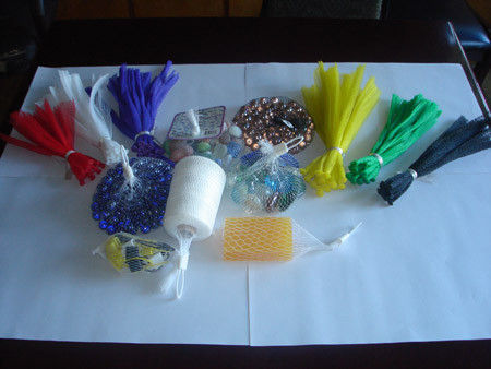 80 Meshes Fruit Netting , Plastic Pp Netting For Fruit Packaging