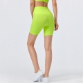 Athletic yoga short met buikcontrole