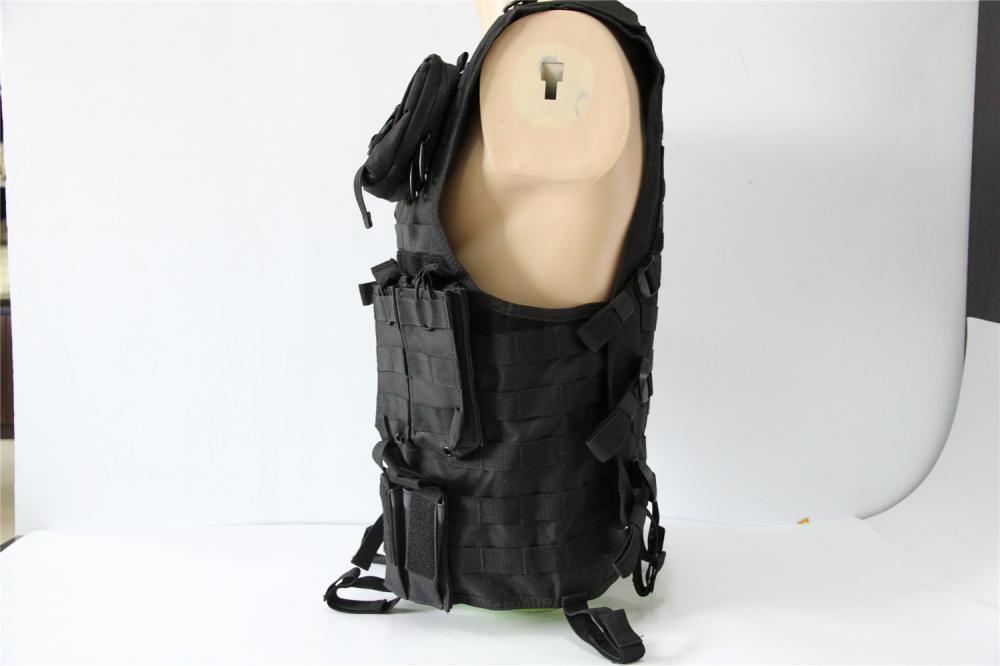 Black safety Tactical Vest