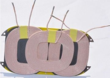 Square Insulated Qi Transmitter Coil With Multilayer Copper Wire