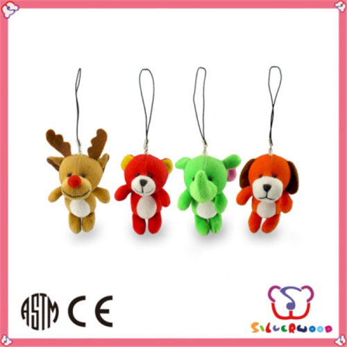 SEDEX Factory cute style popular kid leather keychain toy