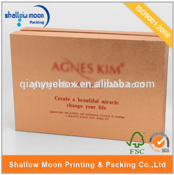 Custom logo printing paper gift box packaging