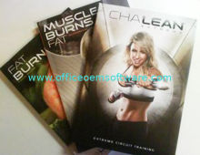 Chalean Extreme Fitness Dvds Workout &amp; Body Fattester With Guide Books