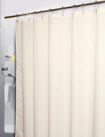 Pure Polyester Jacquard Fabric Waterproof Shower Curtain​