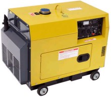 5kw protable silent diesel generator set