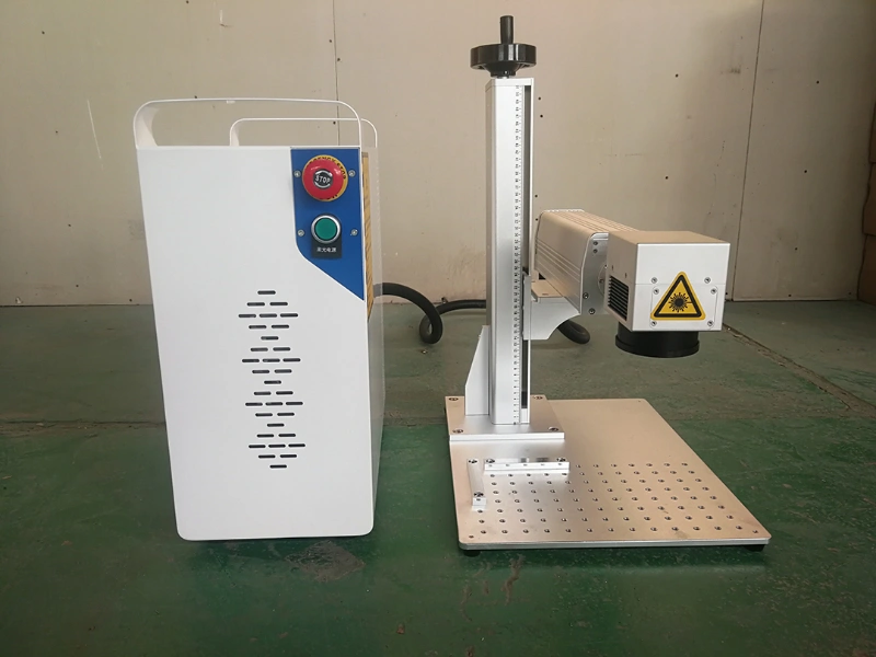 20W 30W 50W Portable Mini Fiber Laser Marking Machine for Metal