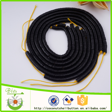 6*1 MM real coco beads for sale