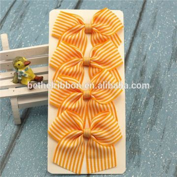 China professional printing fancy Ribbon bow for packaging crochet flower