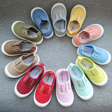 Children Slip on Cute Canvas Shoes