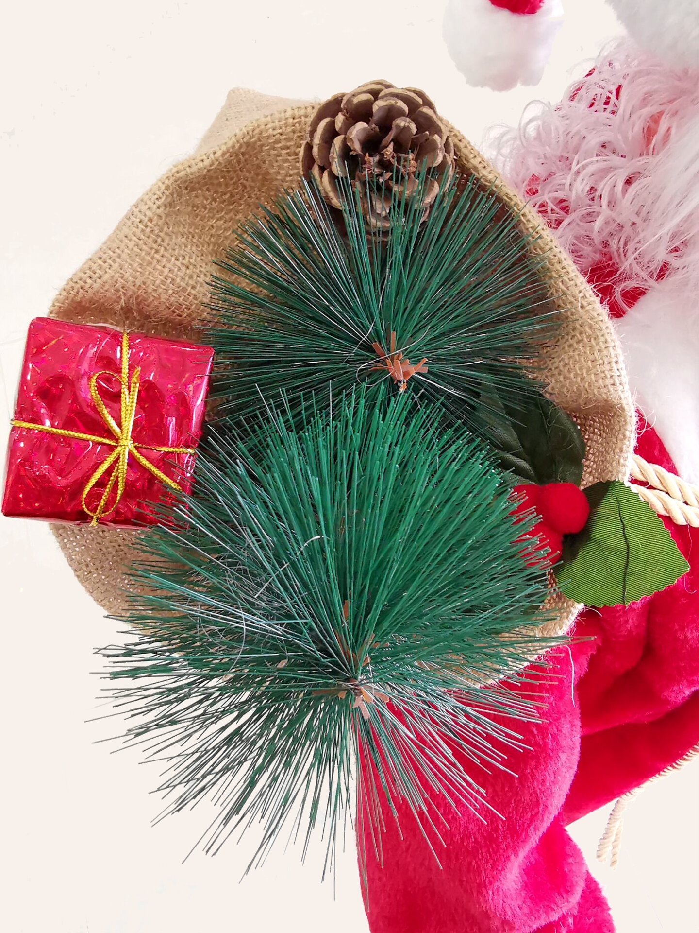 Jouet en peluche du Père Noël Santa Plush Toy