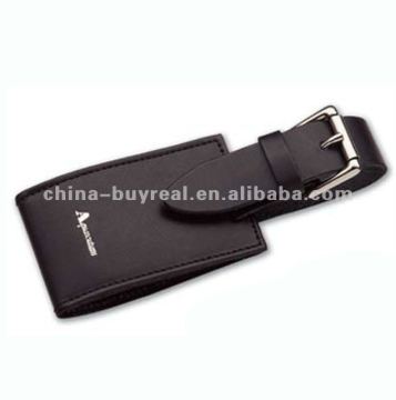 Genuine Leather Luggage Tag