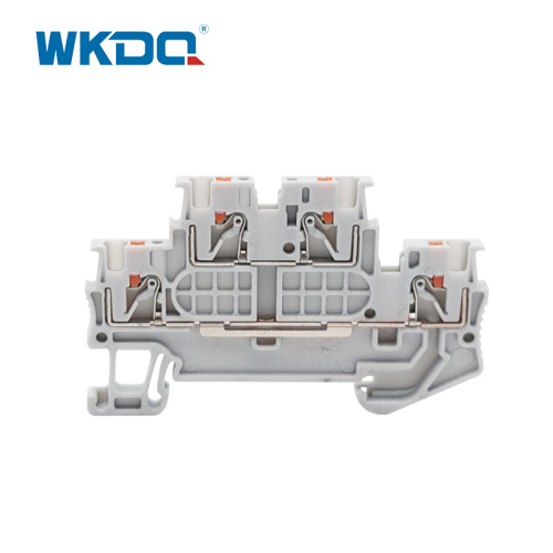 PTTB 1.5/s empuje de doble nivel en el bloque terminal DIN Rail 1.5 mm2