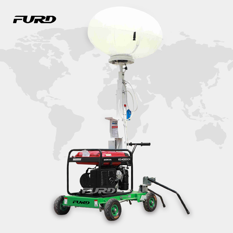 High quality portable mobile emergency balloon light tower price