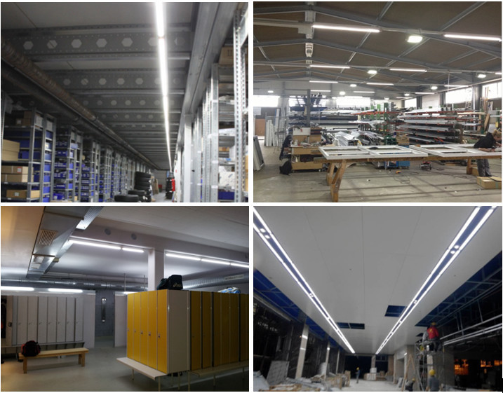 Fluorescent Tube Retrofit G13 110lm/W 40W 2.4m T8 LED Tubular Lamp