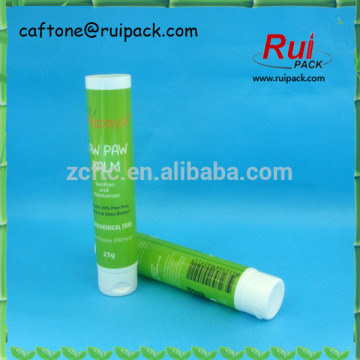 25g plastic PE hand cream tubes, soft plastic hand lotion tube, empty pe tube for hand cream