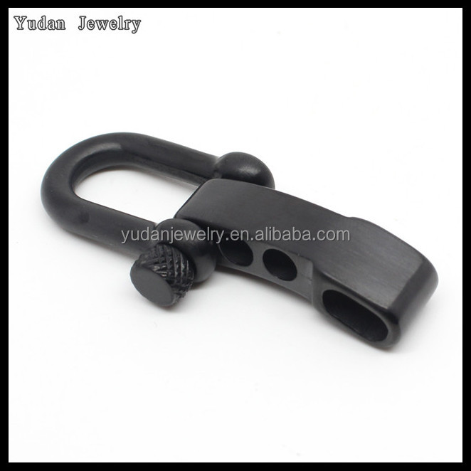 China Manufacturer Wholesale Small Stainless Steel D Shackles for bracelet