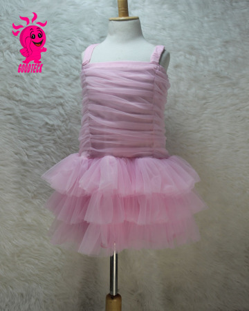 Wholesale fashion baby light pink clothing pettiskirt cupcake dress and flower tank tops