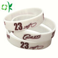 Logo percetakan Best Quality Silicone Wristband untuk Souvenir