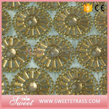 24*40cm Hotfix glue rhinestone sheet for 2019 summer time shoes