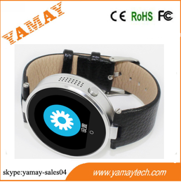 round style bluetooth smart watch ce rohs smart watch