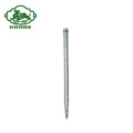 Q235B Metal Steel Fence Post Anchors Untuk Dek