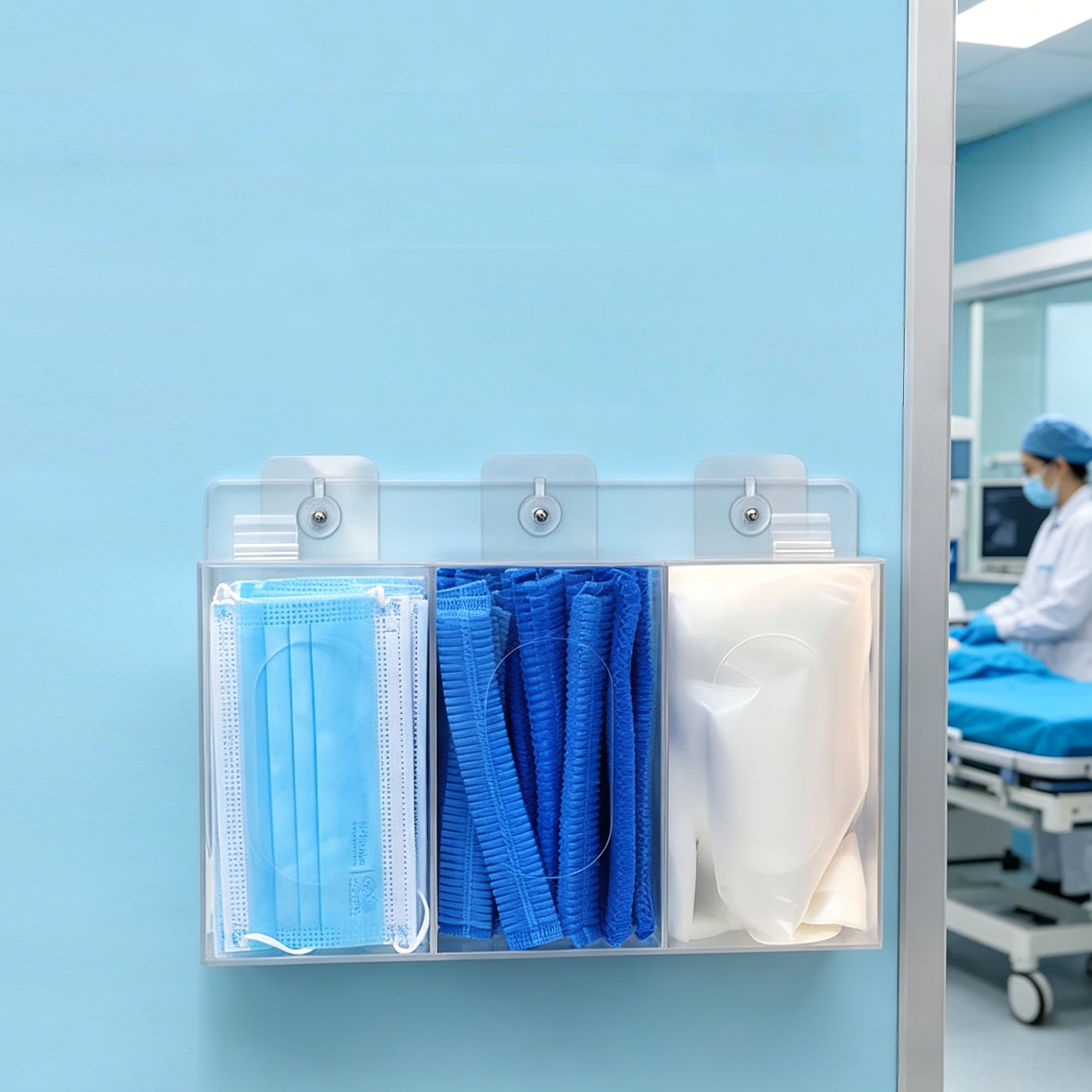 porta-luvas de acrílico acrylic glove box holder