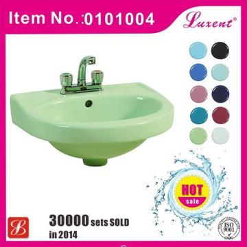 High quality color Jingdezhen wash basin