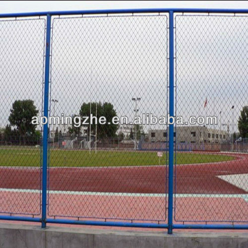 Chain link fence with uniform mesh hole,flat surface, beautiful apprearance