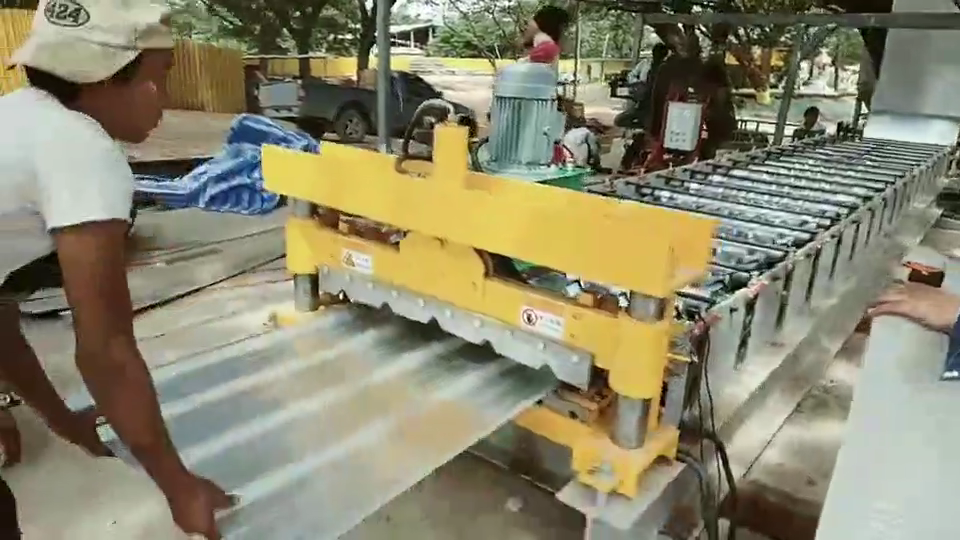 ibr corrugated roof sheet roofing glazed tiles roll forming making machine