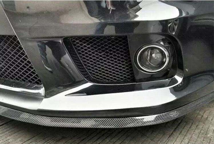 front bumper spoiler Rubber protection strip bumper car rubber bumper strip
