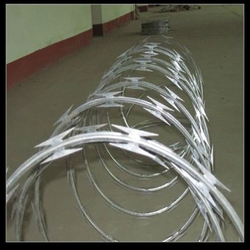 Razor Blade Wire Mesh Fence