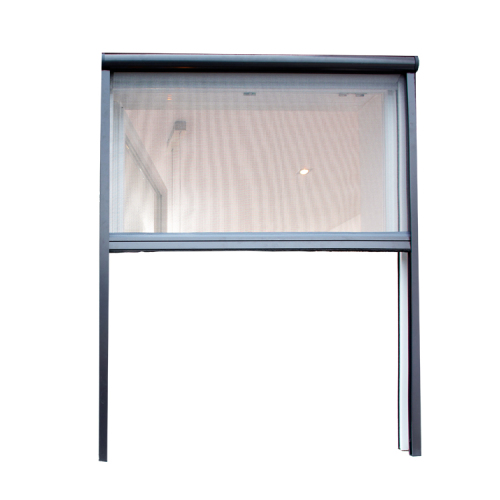 Aluminum Retractable Rolling Up Fiberglass Screen Window