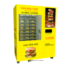 Hamburger cooker vending machine