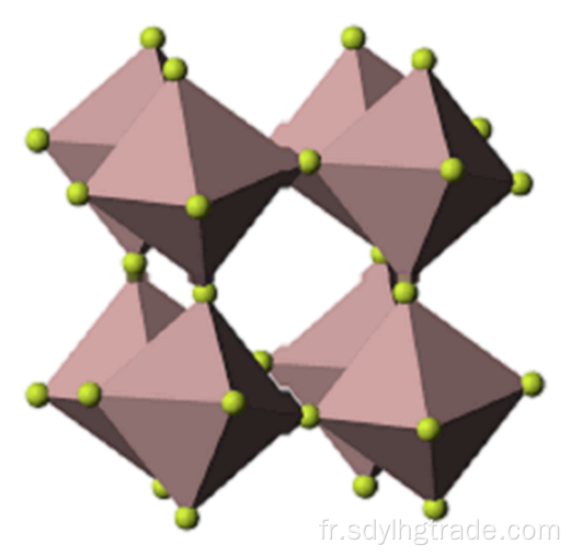 structure de points de Lewis en fluorure d&#39;aluminium