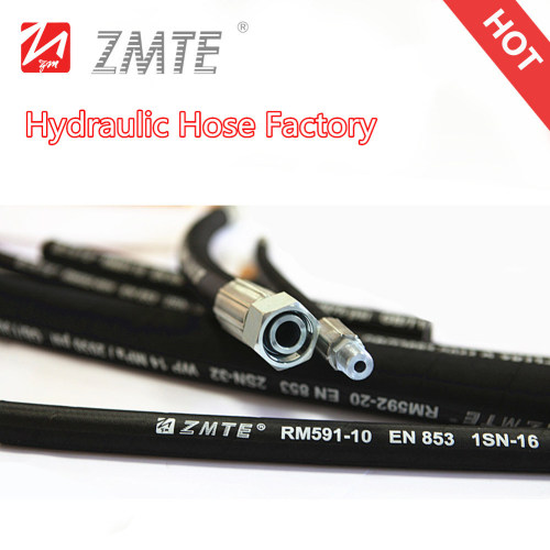 Hot Sell En853 1sn Rubber Hydraulic Hose