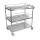 Medical Stainless Steel Hospital Instrument Trolley For Sale