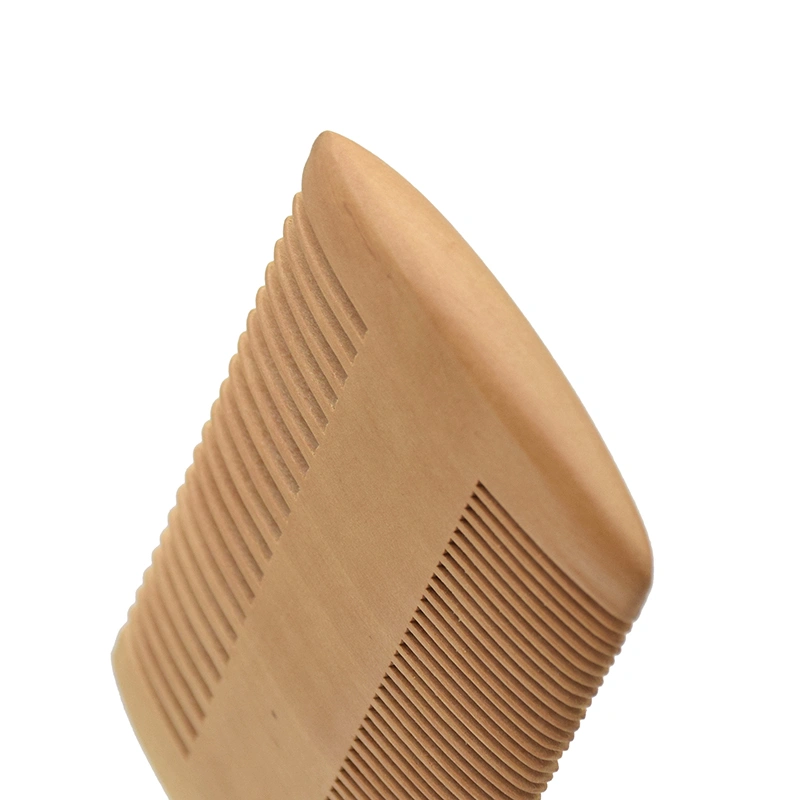 Wholesale Cheap Natural Wooden Hair Comb Massage Anti-Static Beard Comb Men Hairdressing Tool