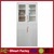 modern metal glass bookcase cabinet