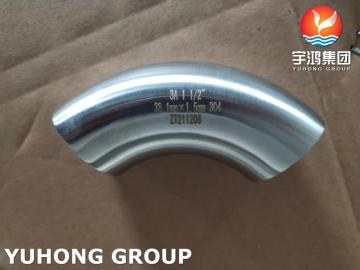 SS304 SS316L 3A SMS Sanitary Stainless Steel Elbows