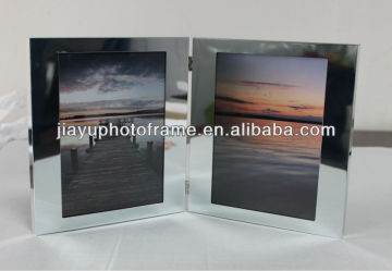 Incredible Design Shiny Aluminum Photo Frame / Foldable Photo Frame / Double Size Photo Frame