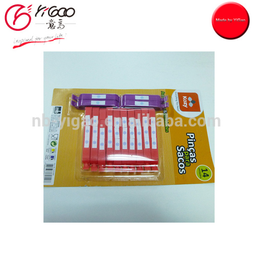 200127 food bag clip Plastic Bag Seal Clip set