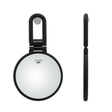 Folding double sides compact handheld mirror