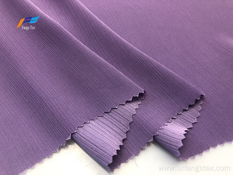 Wholesale 100% Polyester Crepe Ladies Dress Woven Fabric