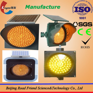 Solar used traffic signal lights